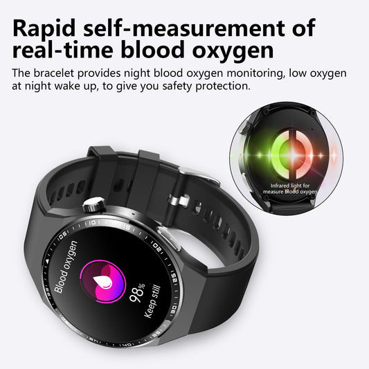 2025 New Accurate Measure ECG+PPG Diabetic Watches