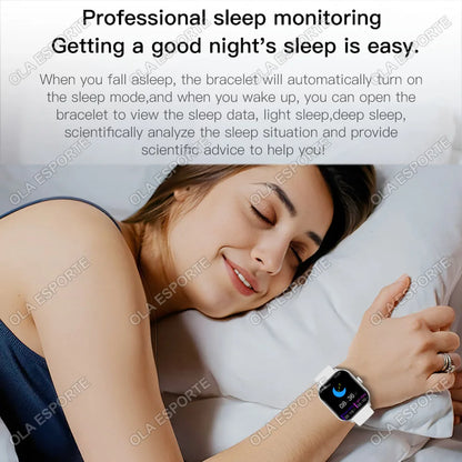Smart Watch Men 2.01 Inch AMOLED
