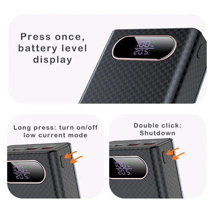 Q6 PD 100W Fast Charging Power Bank CASE