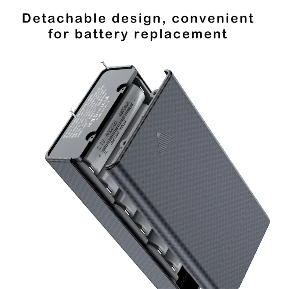 Q6 PD 100W Fast Charging Power Bank CASE