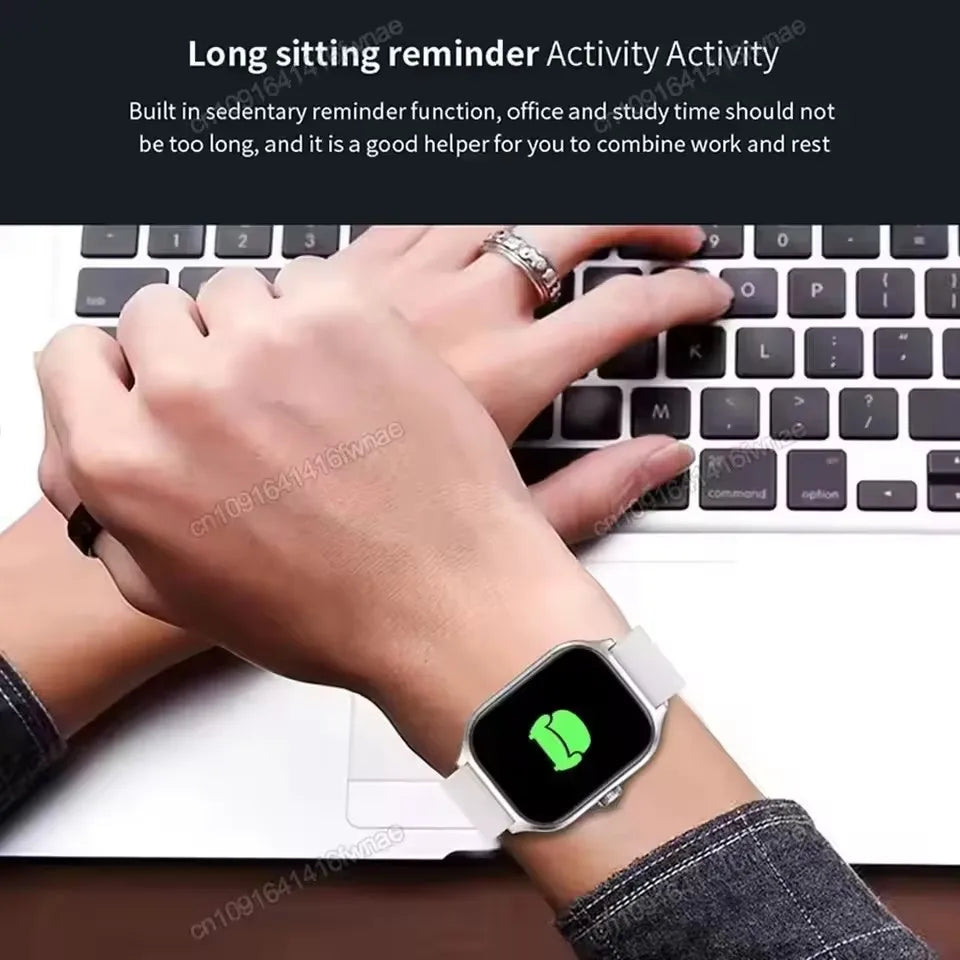 Smart Watch Men 2.01 Inch AMOLED