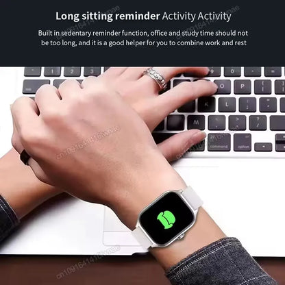 Smart Watch Men 2.01 Inch AMOLED