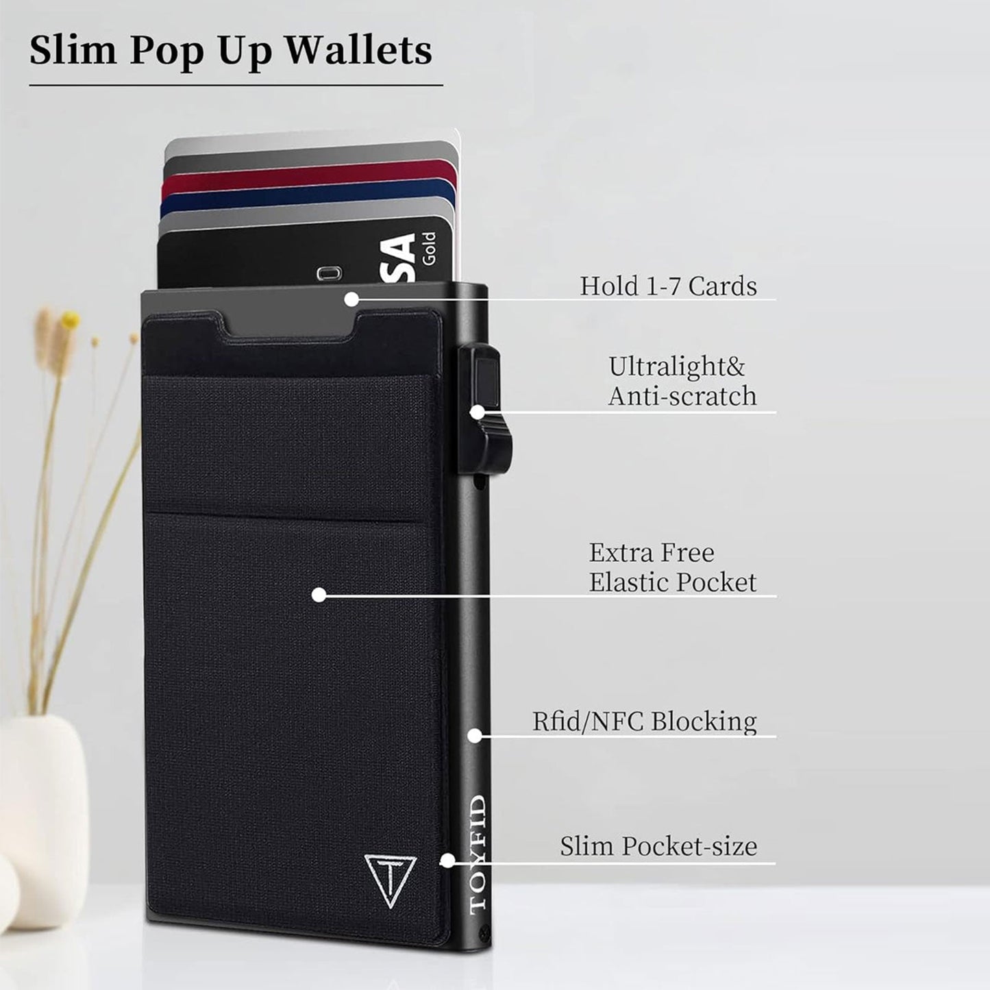 Slim RFID Blocking Wallets